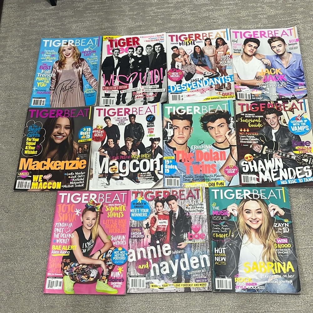 Tiger beats magazines!